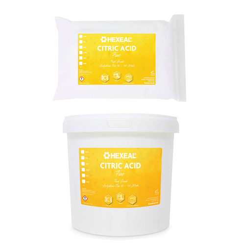 Hexeal citric acid 250g - citric,