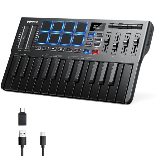 Donner usb midi keyboard - usb-c,