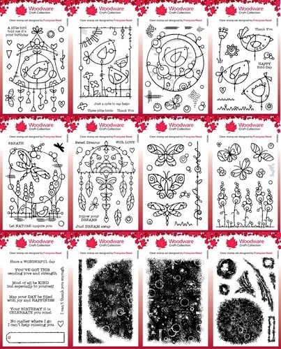 Woodware clear stamps by - clear,