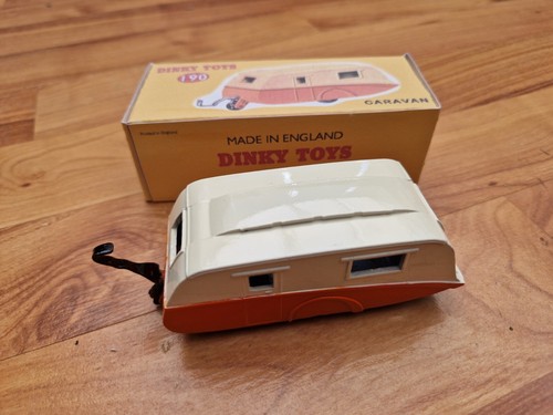 Vintage dinky toys 190 caravan - vintage,