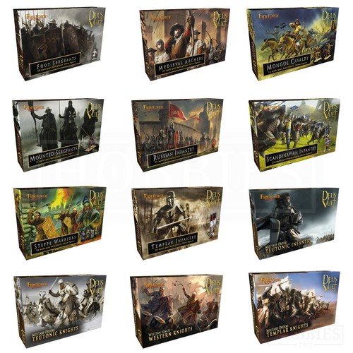 Deus vult 28mm - 28mm, figures