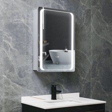 Bathroom Mirror Cabinet Double
