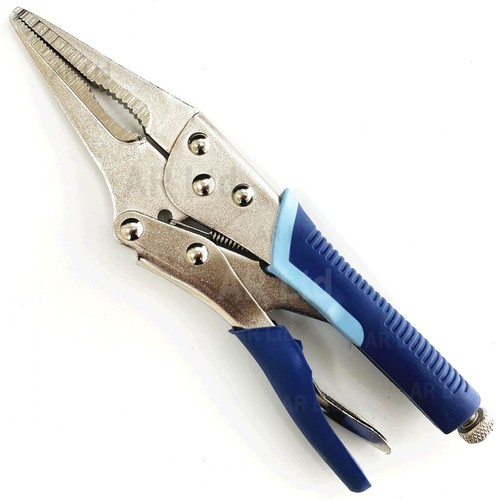 Long nose locking pliers - long, pliers.