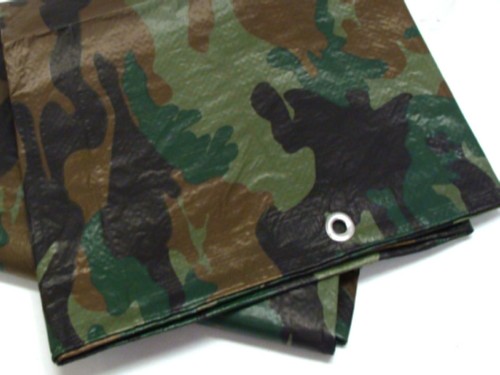 Camo camouflage tarpaulin - camo,