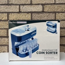 Perfect Solutions Motorised UK Coin Sorter Machine – Automatic Counting Money