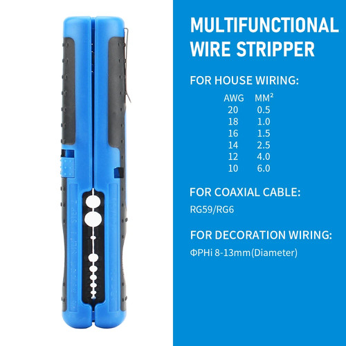 Cable wire stripper - stripper, cutter