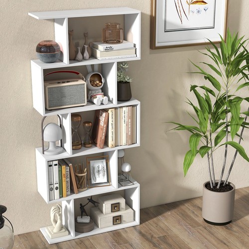 Shaped display bookshelf 5 - display,