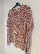 UNUSUAL RUSTY OPEN KNIT STYLE