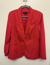 Talbots Blazer Women's 14 Red