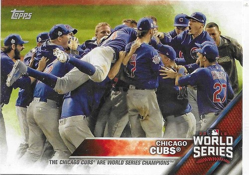 2016 topps chicago cubs world - chicago,