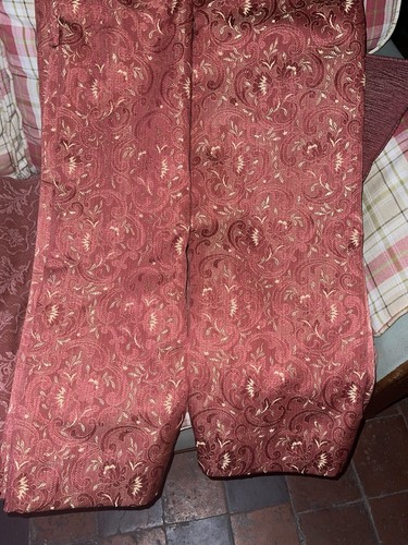 Curtains and pelmet - and,