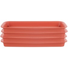  4 Pcs Flower Pot Saucer Trays