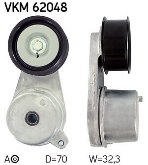 Skf tensioner pulley for - tensioner,