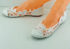 Ivory satin and vintage lace