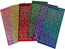 Butterfly Diamond Sparkle Peel