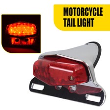 ABS Motorcycle LED Red 12V Brake Stop Running Rear Tail Light Lamp Universal 1x