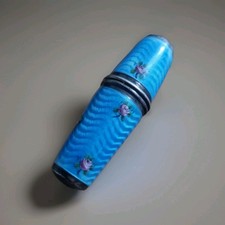 Old Antique Silver  Enamel