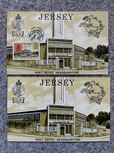 Jersey 1979 postcards with - jersey,