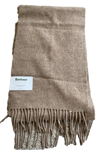 Barbour 100 lambswool oatmeal - barbour, 100%