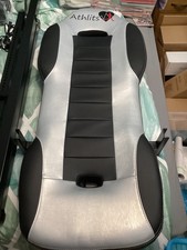 Athlits Inversion Table With Vibro Massage & Heat Silver & Black - Collect Only