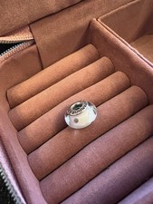 Pandora Charm Grey And White