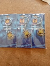 West Ham Key Rings X3