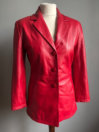 Lakeland red leather jacket - lakeland,