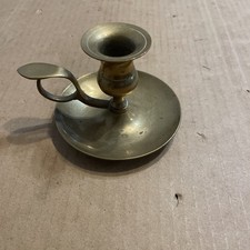 Vintage Brass Metal Candlestick Chamber Candle Stick Holder