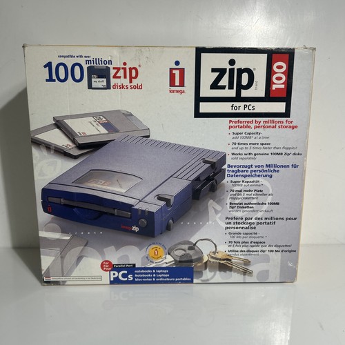 Iomega zip 100 external drive - zip,