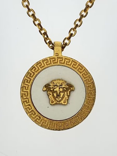 Versace necklace men with gld - versace,