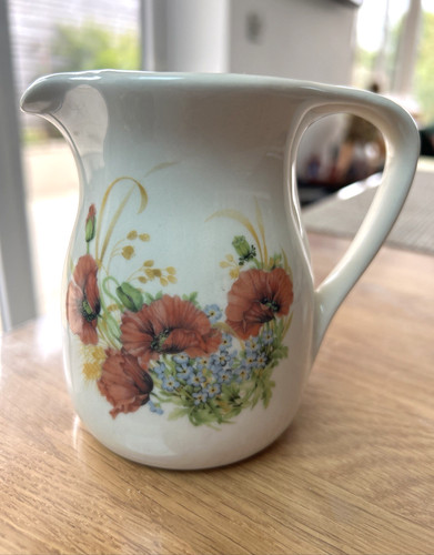 Kernewek poppies creamer - kernewek,