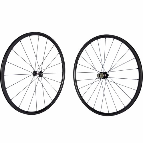 Carbon road bike wheelset 24mm - carbon,