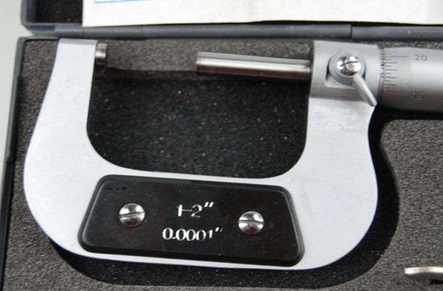Micrometer imperial with - 1-2",