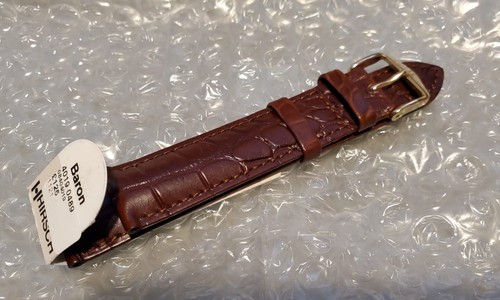 Hirsch baron crocodile strap - baron,