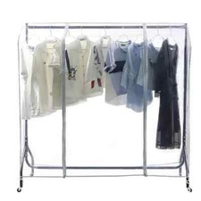 Zip Up 4ft Transparent Clothes