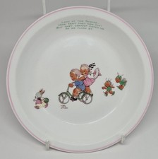 Shelley Mabel Lucie Attwell Fine Bone China Fairies Flash By oatmeal bowl 1941