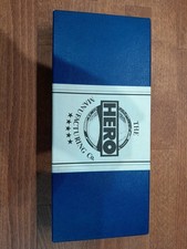 Vintage The Hero Manufacturing Co. Hand Made Wooden Skittles By Roger Copple VGC