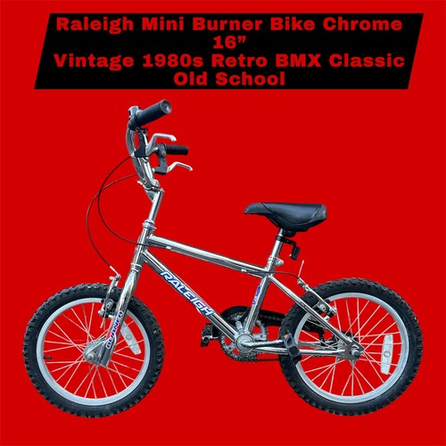 Raleigh mini burner bmx bike - mini,