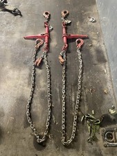 Ratchet Load Binder Chain Tensioner Chain and Binder Low Loader Ramp Chain