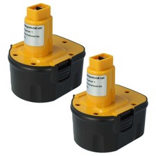2x Battery for Black & Decker