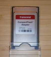 Transcend PCMCIA CompactFlash Card Adapter + Case, Amiga/Honda CRV TS0MCF2PC