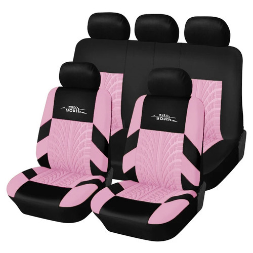 Brand embroidery car seat - brand,