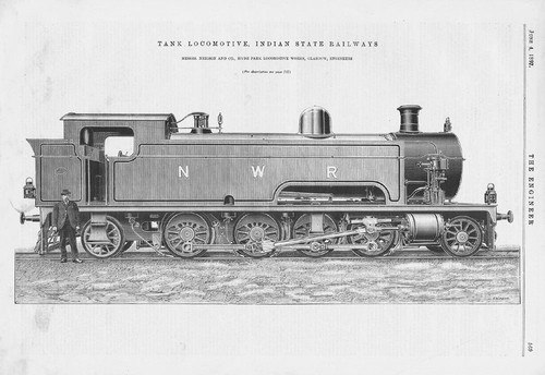 Indian state railways - railways, tank