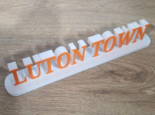 Luton town football sign - football,