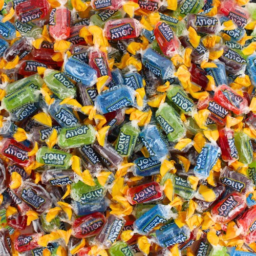 Assorted flavored jolly hard - flavored,