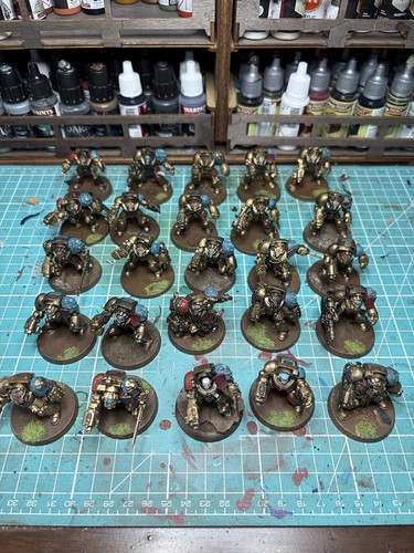 Warhammer 40k deathwing army - warhammer,