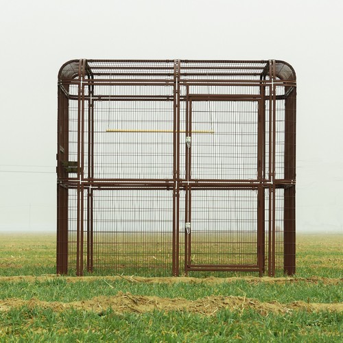 Walk metal aviary large - in,