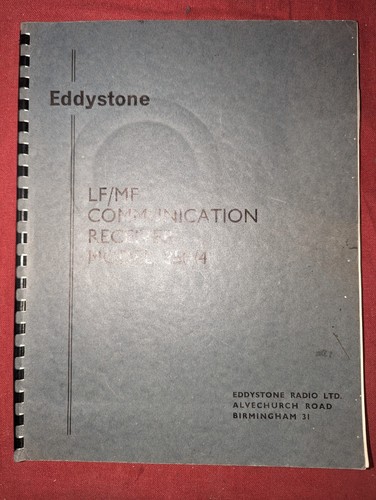 Eddystone communications - eddystone, lf/mf