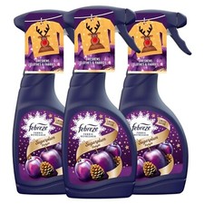 3 x Febreze Fabric Refresher Sugarplum Delight Spray 500ml - Curtains, Carpets