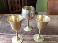 3 Vintage Brass